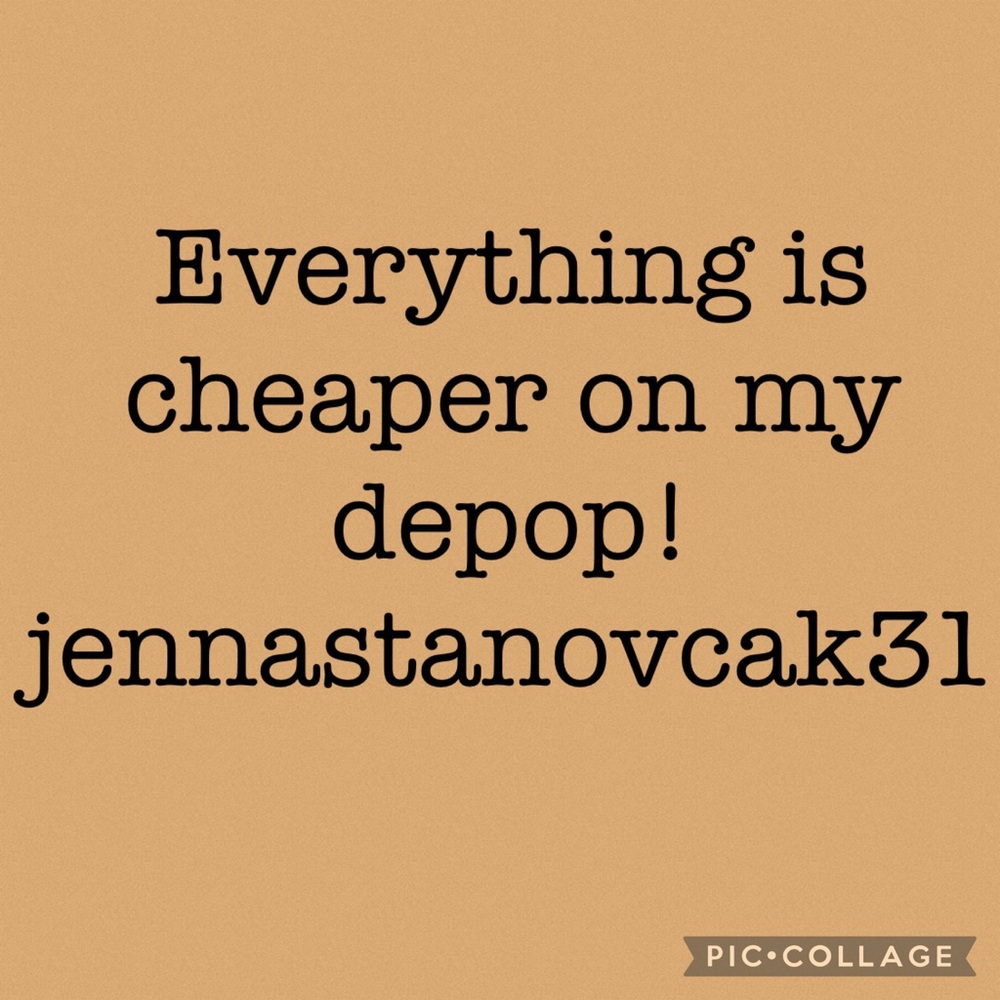 Everything cheaper on my depop!